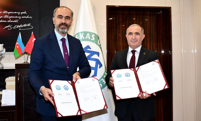 Bayburt Üniversitesi ile Kars Kafkas Üniversitesi arasında iş birliği protokolü imzalandı
